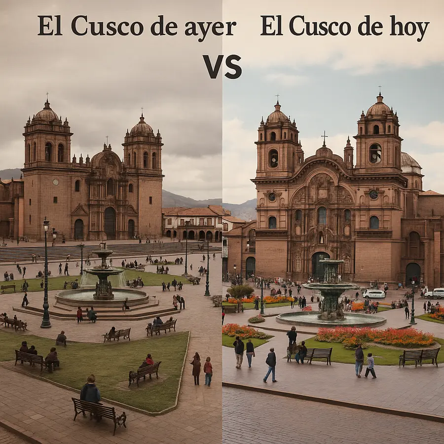 cusco de antes y de ahora